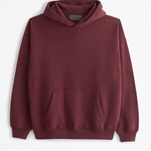Men's Burgundy Hoodie